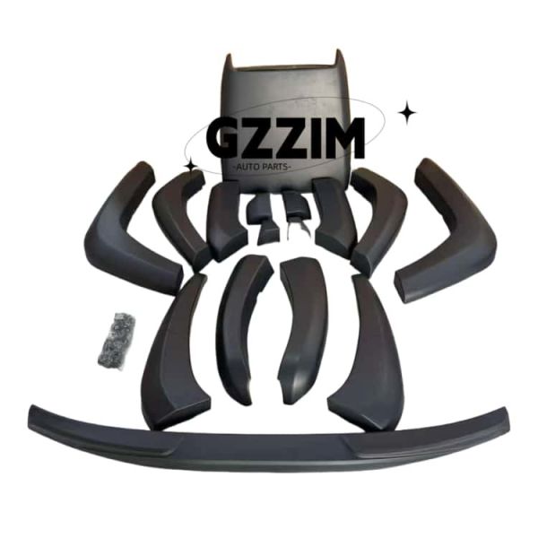 Car Parts Wide Fender Flares and Hood Cover Trim Plastic ABS Trim for LC300 High Visibility Accessory for Cars