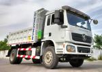 White SHACMAN Light Dump Truck L3000 4X2 300hp Euroll White Dump Truck
