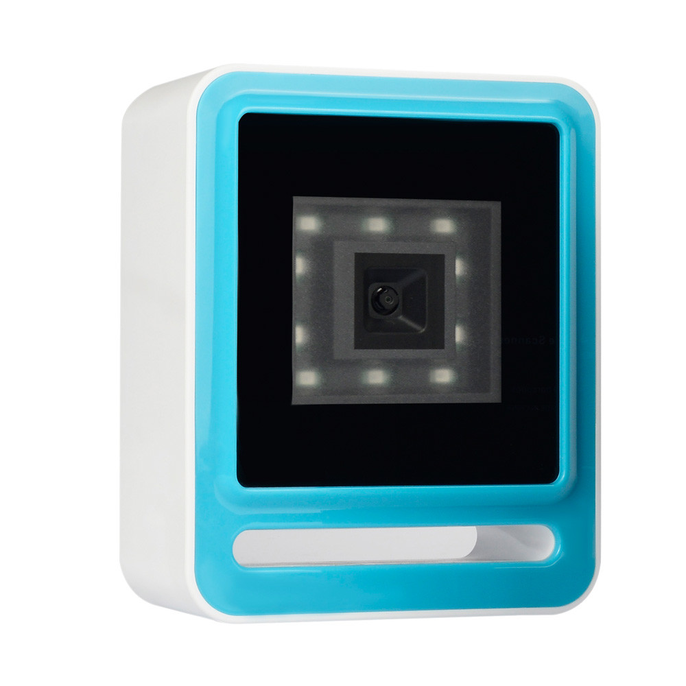 Omnidirectional High Speed Barcode Reader 2D Handsfree Qr Code Desktop Scanner