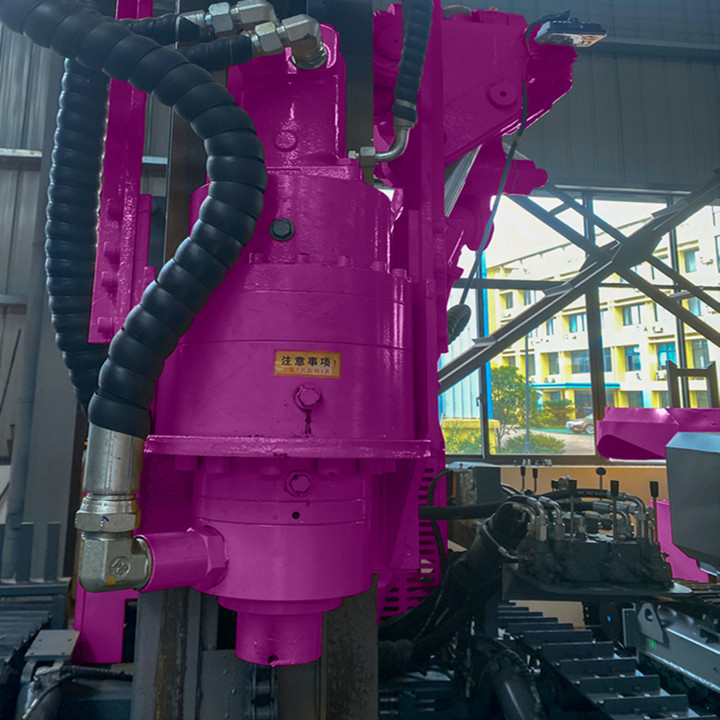 Crawler Hydraulic DTH Drilling Machine Rotary Blast Hole Separated Mining Drilling Rig