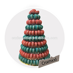 4 tier macaron display tower stand for french macaron
