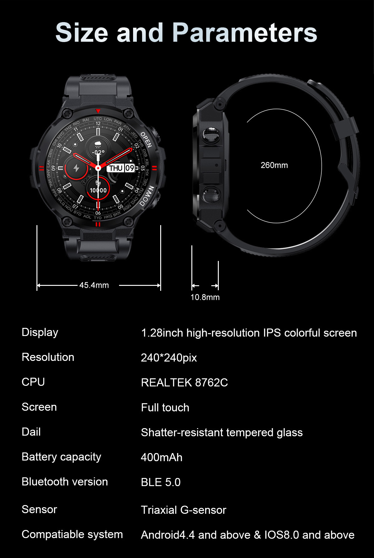 BLE5.0 bluetooth smart bracelet Playstation Controller For Apple Watch 7