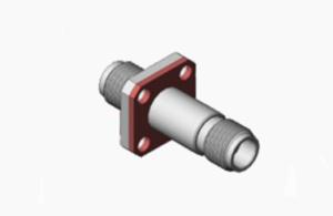 China 2.4mm Female to Female RF Connectors with Passivated Plating Waterproof Stainless Steel wholesale