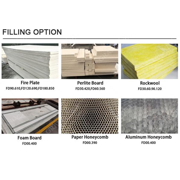 Sheet Metal Fire Rated Steel 60 90 Minutes Fire Resistant Door Double Leaf Safety Emergency Exit Metal Fire Rated Steel Door