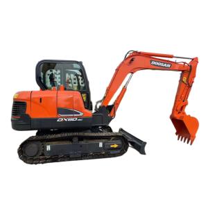 Used Doosan DX60-9C Mini Excavator Second Hand Hydraulic Crawler Excavator
