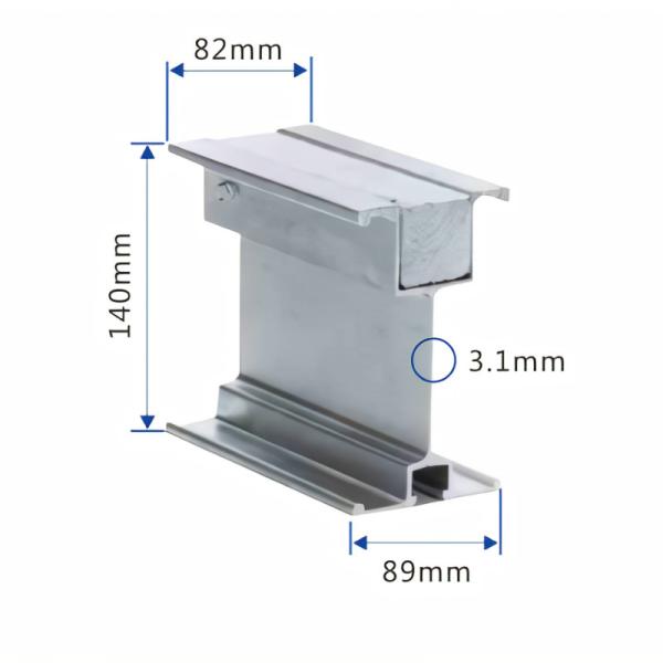 I Beam Aluminium Alloy Profile Extrusion For Formwork T8