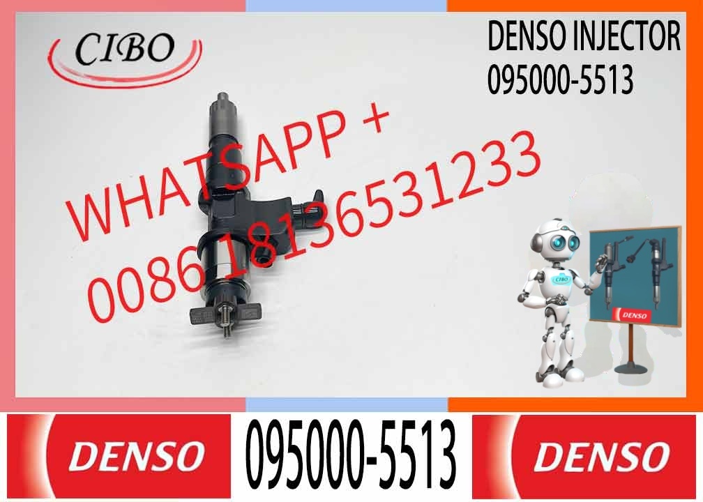 High Quality ISU-ZU 8-97603 Diesel Fuel Injector New Common Rail 095000-5510 to 095000-5513 for Use with 095000-5516