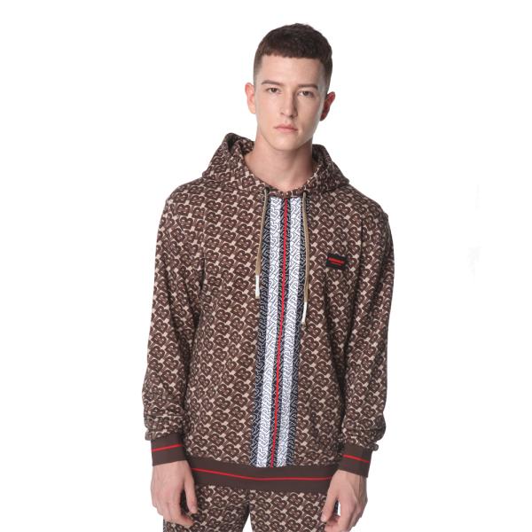 Polyester / Cotton Athletic Oversized Hoodie Streetwear Heavyweight