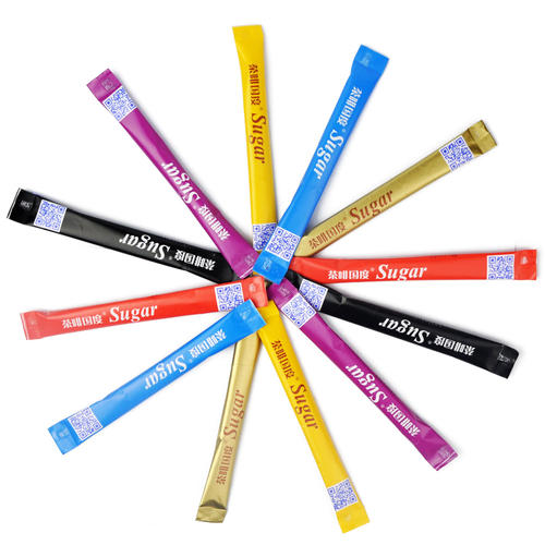 Heat Seal PE Coated White Paper Rolls For Sugar Stick Packing