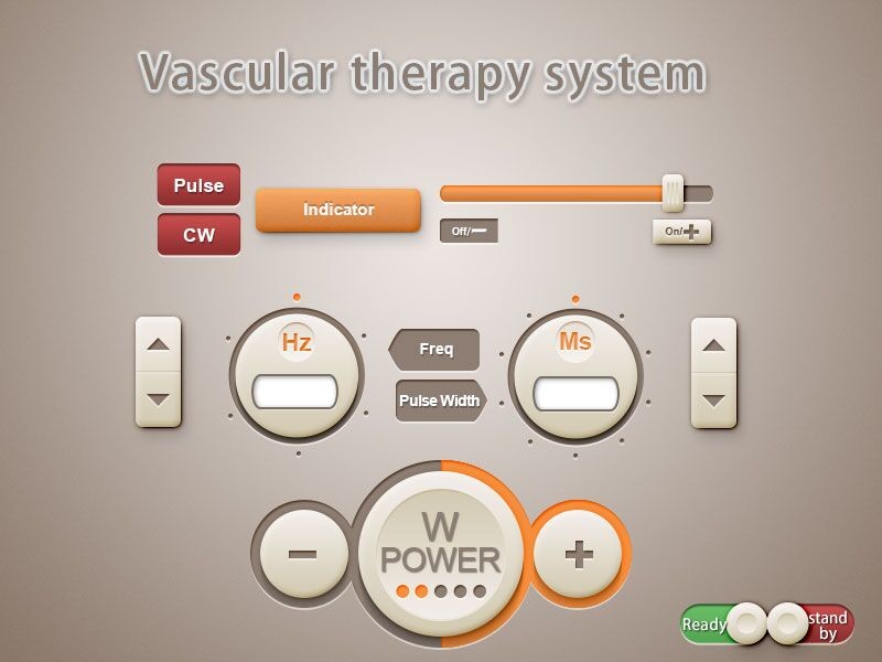 Free shipping!! blood vessels removal/portable spider vein removal machine