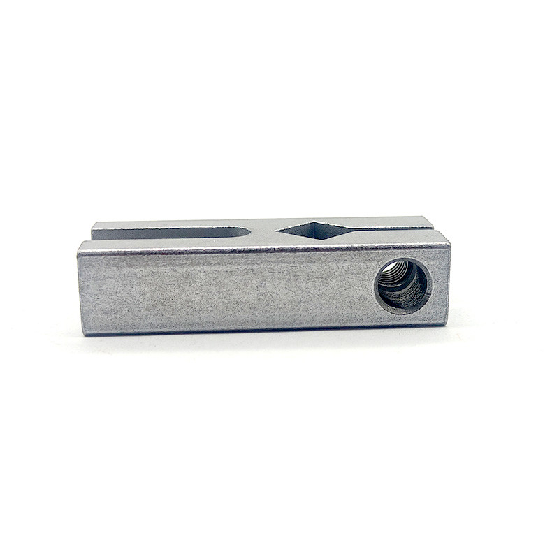 Pillar Fixed Clamp Waist Shaped Hole Cheap Low Price Customized All Aluminum Material Mounting Base Clamps Universal Provide A Stable Support Plane