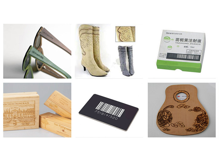 Non - Metal CO2 Laser Marking Machine , Industrial Laser Marking Systems
