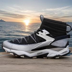 China Ankle Eco Friendly Running Shoes Anti Slippery Waterproof Outdoor Boots wholesale