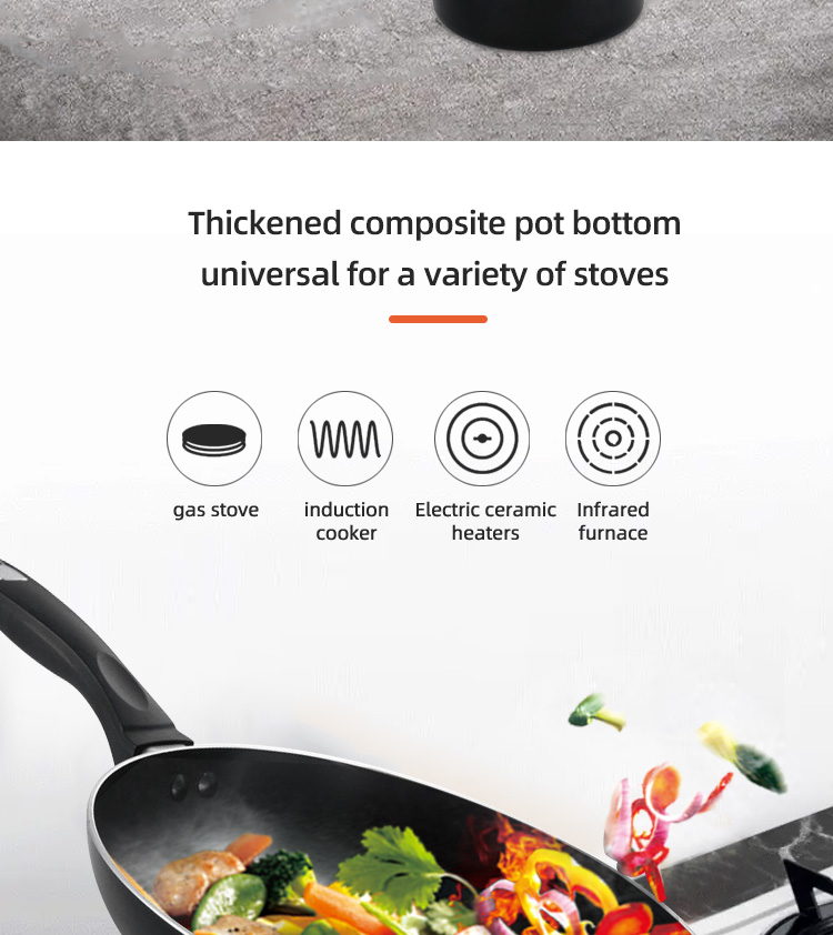 High Quality Non Stick Aluminum Cooking Pot Set Kitchen Pans And Pots With Bakelite Handle