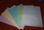 Double Side Coating 100%Virgin Wood Pulp No Carbon Paper White/Pink/Yellow/Blue