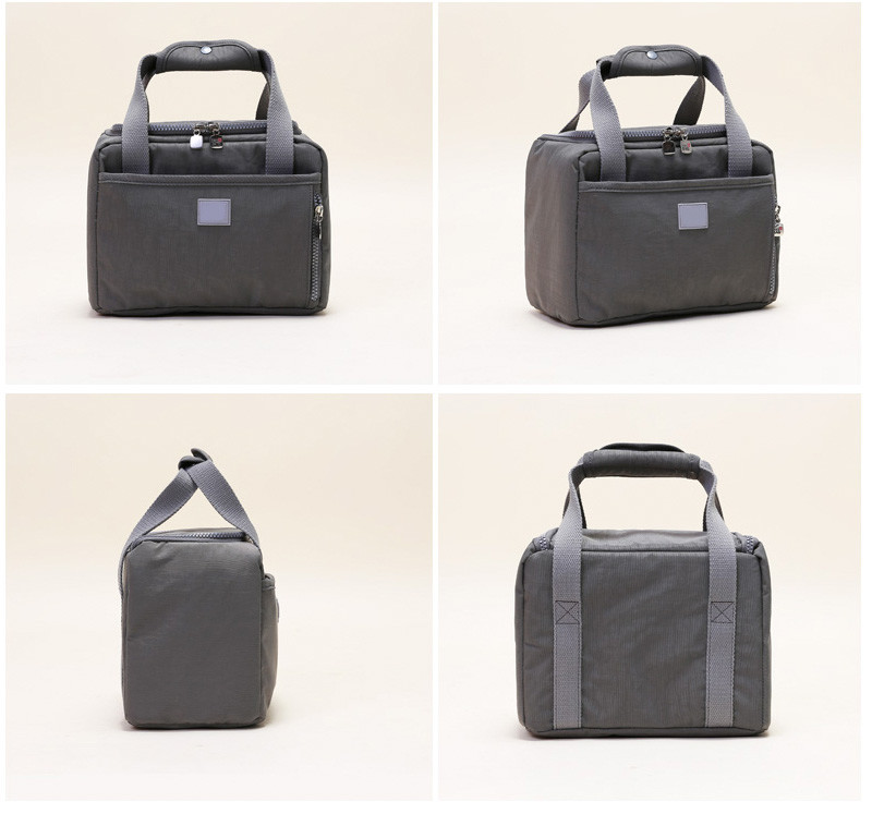 Wholesale Portable Stylish Reusable Waterproof Insulated Lunch Bag