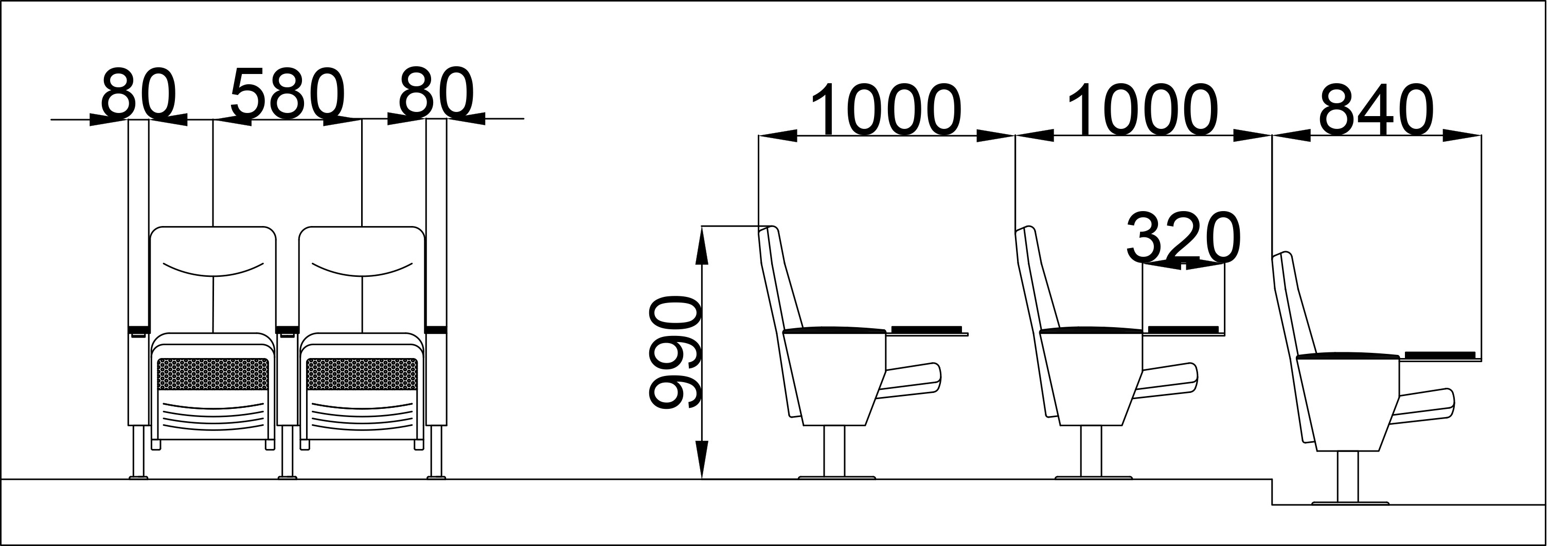 ODM Conference Hall Movie Theater Stadium Seating Chair Hypoallergenic Waterproof
