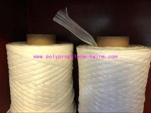 China White Cable Filler Yarn , PP Fibrillated Yarn Winding In Paper Tube Packing wholesale