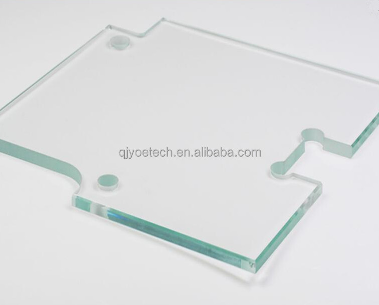 Customized Cut to Size 3/8'' Clear Tempered Shower Door Hinge Door Stock Door Glass for Greenhouse