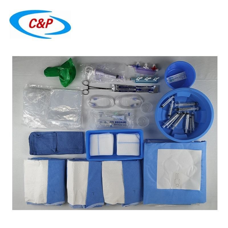 OEM Disposable Angiography Pack Surgical Drape For Hospital And Clinic
