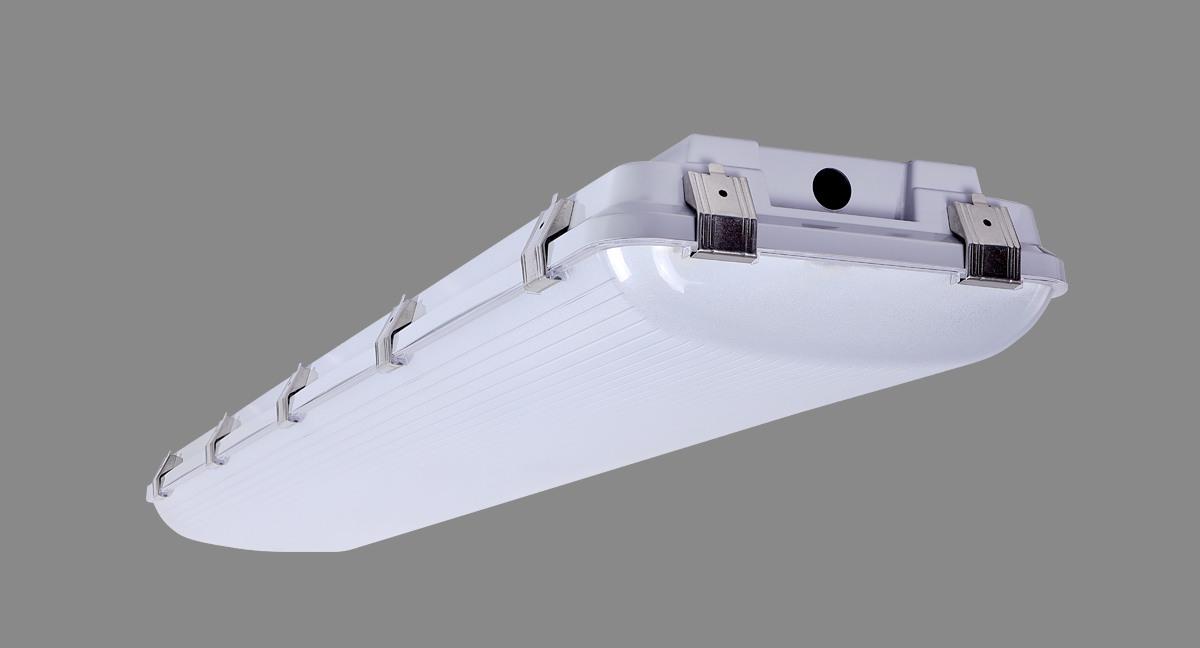 PC 4FT IP67 180W 155W 135W 105W Industrial Garage Vapor Tight Led High Bay Fixture