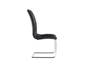 China High Back Kitchen 60KGS 60cm Faux Leather Dining Chairs wholesale