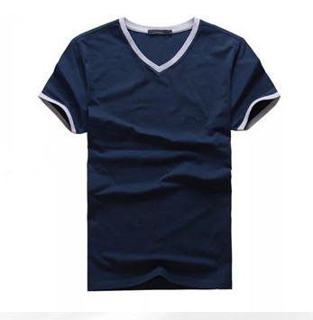 High cost-effective 40s combed cotton polyester T shirt very durable anti-wrinkle jersey knitted fabric