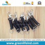 Mini Coiled Strap Phone Holder W/Black Nylon Strap Loop
