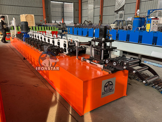 Triangle angle bead channel roll forming machine in UAE Angle bead roll forming machine | Corner bead production line | Triangle angle bead channel