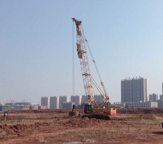 CHUY500 Hydraulic Truck Crane Dynamic Compaction , High Performance Strong