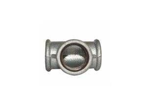 China Customized Size Black Malleable Iron Pipe Fittings Equal 90 Degree Tee DIN Standard wholesale
