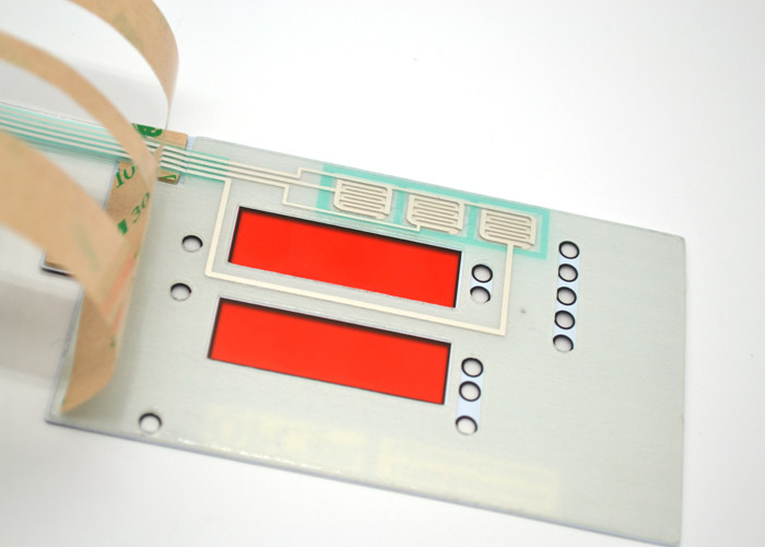 Scratch Resistant Push Button Flat Membrane Switch