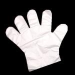 1.2g Food Grade Disposable Gloves , Disposable Plastic Hand Gloves In 100 Sets