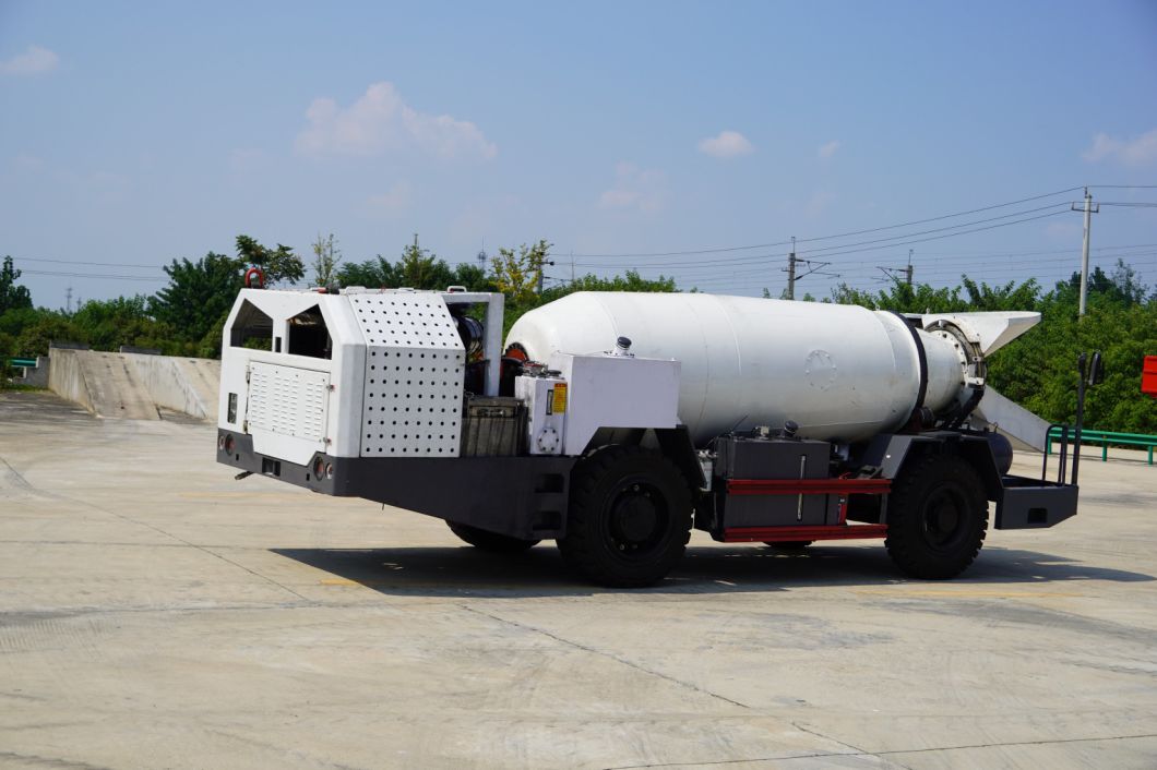 Underground Coal Mine Using Explosion Proof Diesel Type 4 Cbm Concrete Mixer Truck for Sale