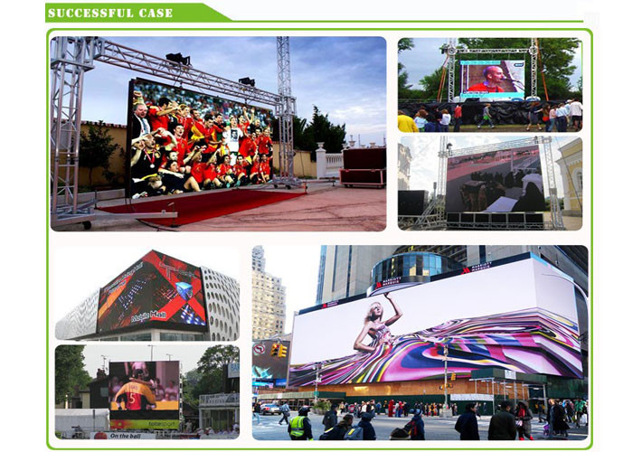 Corrosion Proof P6 Outdoor Video Screen Rental For Stage Performance