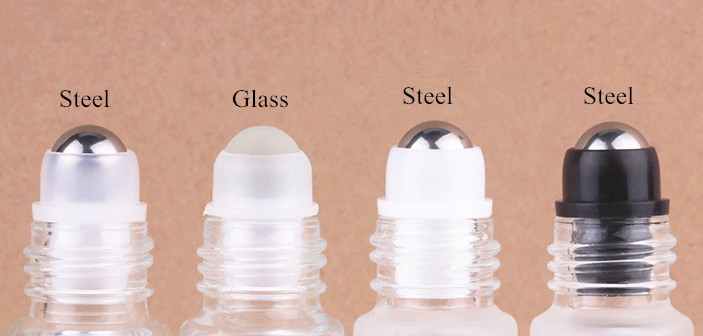 Aluminum Cap Capacity 1ml 5ml Roll On Perfume Bottles