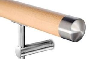 China Anti Rust Wood Handrail Connectors Stainless Steel Wood Handrail Fittings wholesale