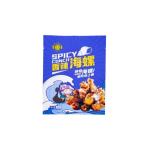 Custom Logo Glossy Plastic Sachet Spicy Conch Food Packaging Sealing Bag Heat