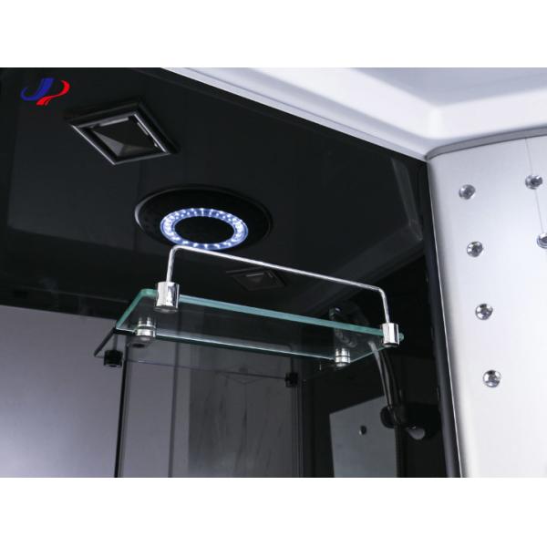 Square Functional Shower Room With Tempered Glass And Alum Frame For A Luxurious