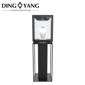 China Modern Jewellery Shop Display Cabinets No Installation With Low Power Led Lights wholesale