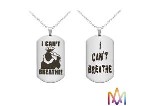 China 2.5mm Thickness OEM Words Personalized Mens Engraved Necklace wholesale
