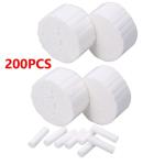 8mm/10mm Disposable Dental Cotton Rolls Surgical Absorbent 100% Cotton Dental