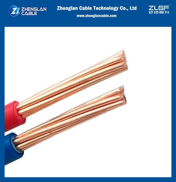 PVC Insulated Wires Conductor Class 2 CU/PVC BV 10 16 25 35sqmm Building Wire