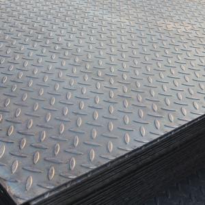 China China Q235 A36 Ss400 Diamond Chequered Ms Steel Sheet for Decoration wholesale