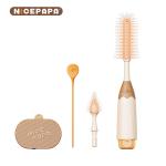 2-In-1 Cleaner Storage Three-Piece Silicone Bottle Brush Nipple Brush Other Baby