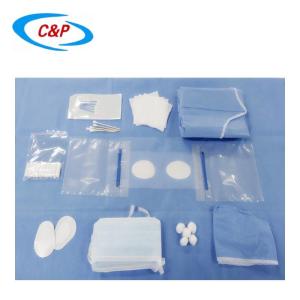 China SMS Blue Ophthalmic Surgical Drape Kit For Hospital And Clinic wholesale