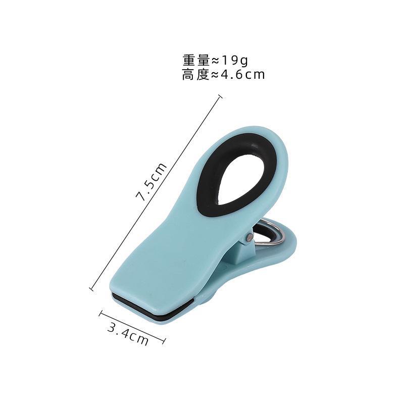 Stocked Plastic Magnetic Bag Clips for Sealing Snack Coffee Food Bags Customised