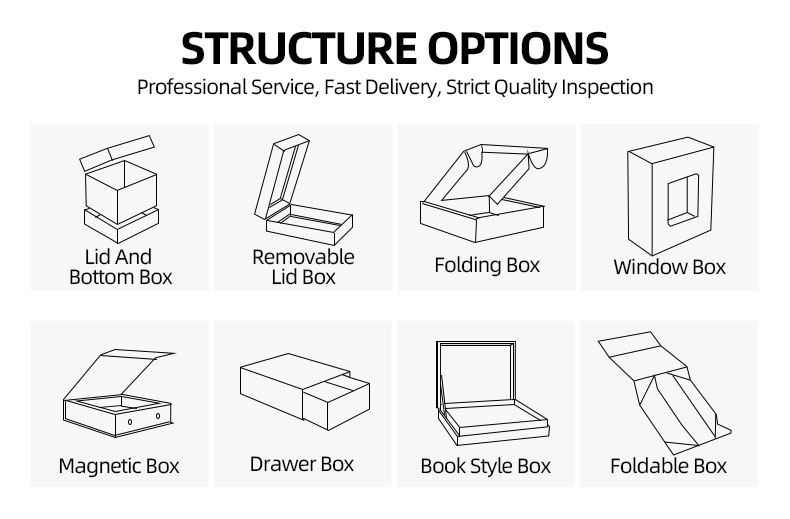 Custom Packaging Gift Box Shipping Packing Mailer Kraft Cardboard Folding Corrugated Paper Boxes