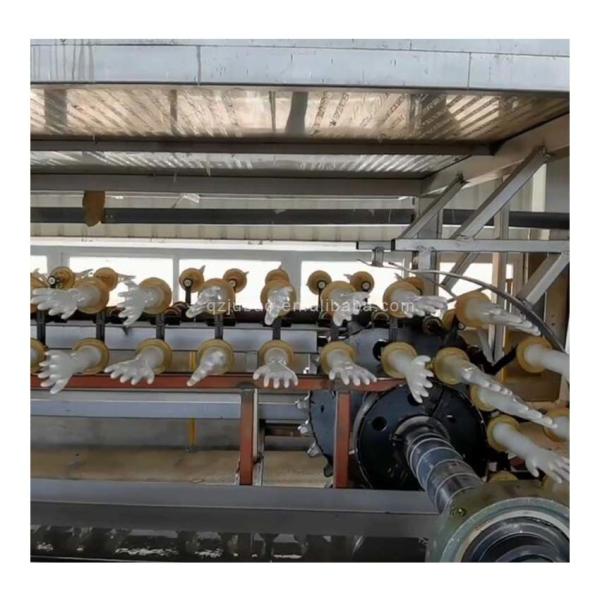 Glove manufacturing China Automatic nitrile glove dipping machine glove