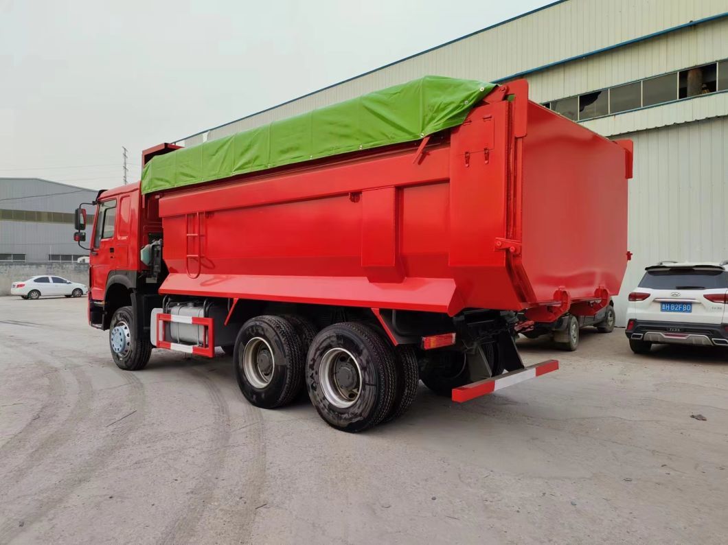 HOWO 6*4 The Lowest Price U-Type Tipper Truck Construction Dump Trucks for Sale